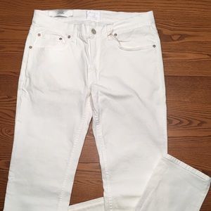 NWT 33/34 Ace White Denim Pants